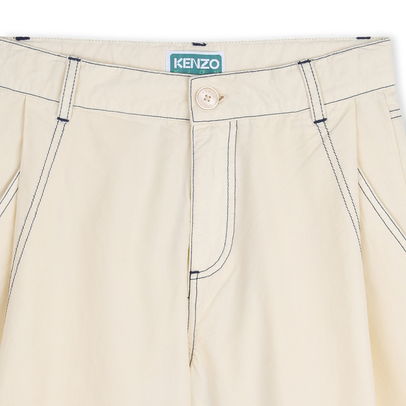 BERMUDASHORTS AUS POPELINE KENZO KIDS 
                        BOY