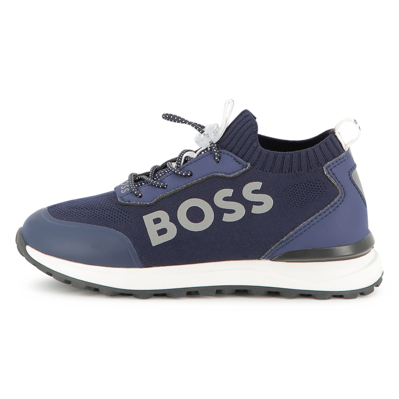 Sneaker mit elastischen Schnürsenkeln BOSS 
                        BOY