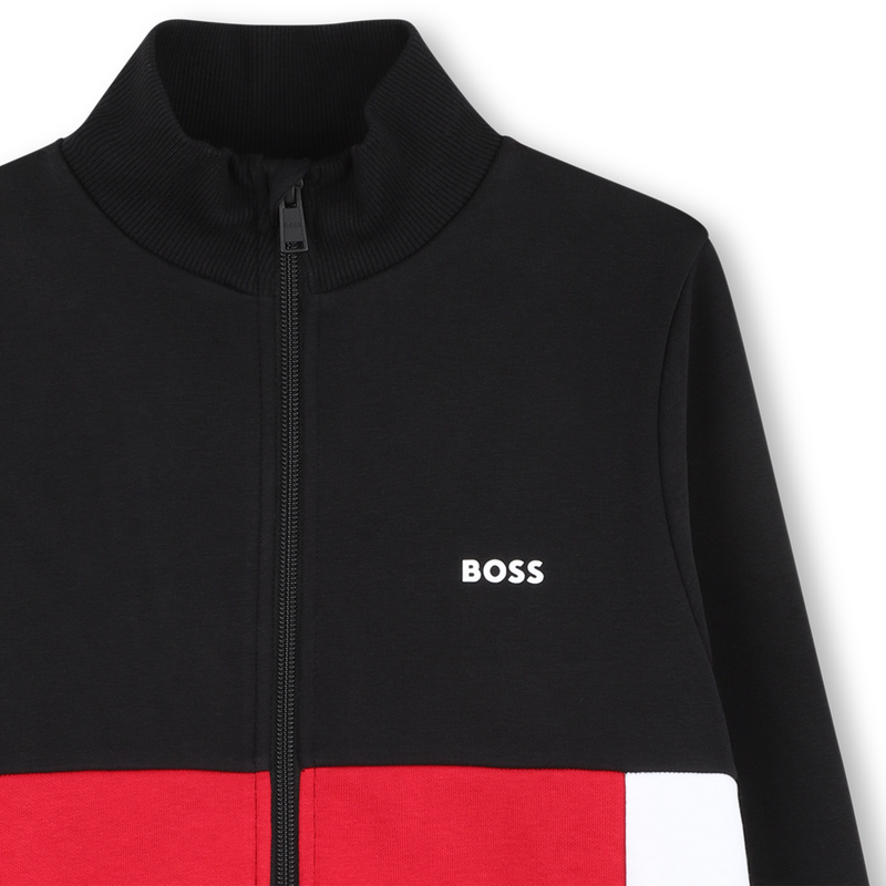 Jogger-Strickjacke BOSS 
                        BOY