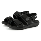 Ledersandalen mit Klett KARL LAGERFELD KIDS 
                    BOY