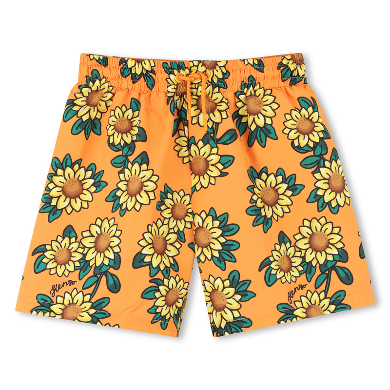Bedruckte Badeshorts KENZO KIDS 
                        BOY