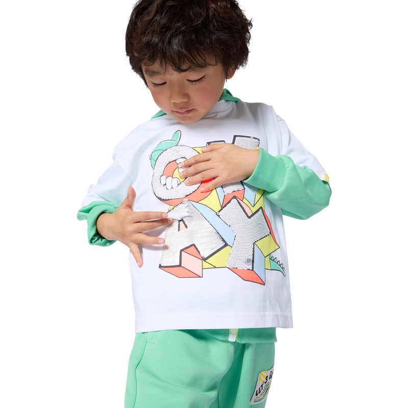 KURZ&Auml;RMELIGES T-SHIRT BILLIEBLUSH 
                        BOY