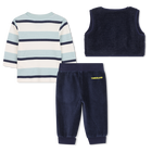 Dreiteiliges Outfit mit Zebramuster TIMBERLAND 
                    BOY