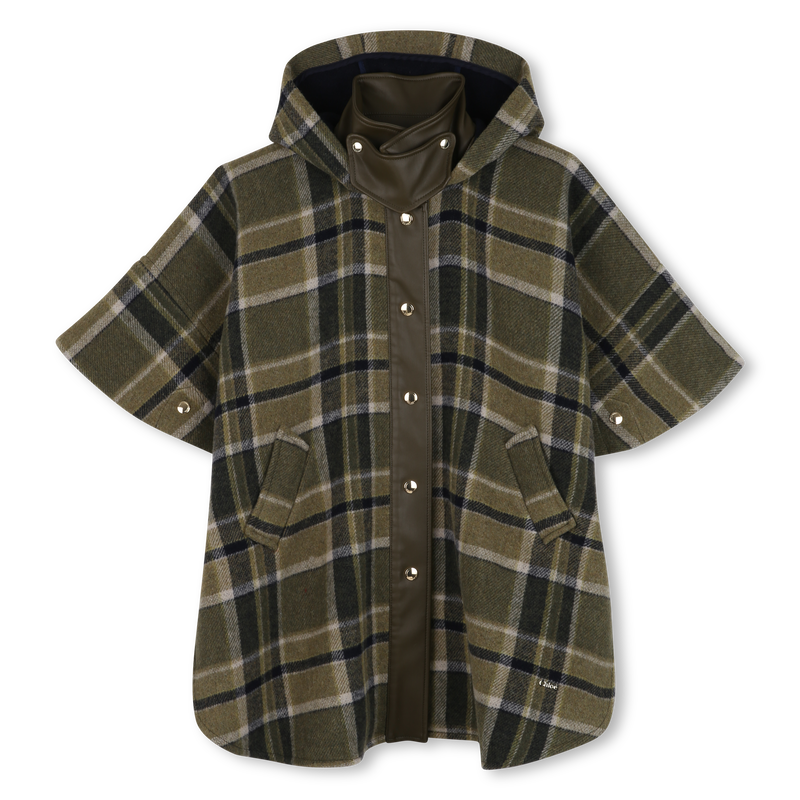 Karierter Cape-Mantel CHLOE 
                        GIRL