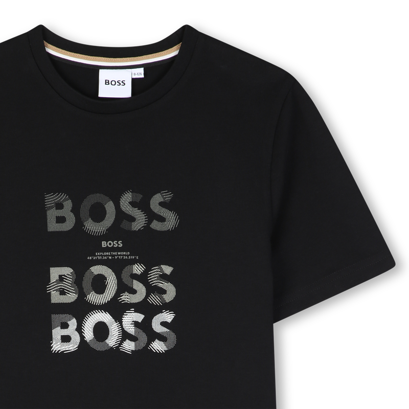 T-Shirt mit kurzen &Auml;rmeln BOSS 
                        BOY