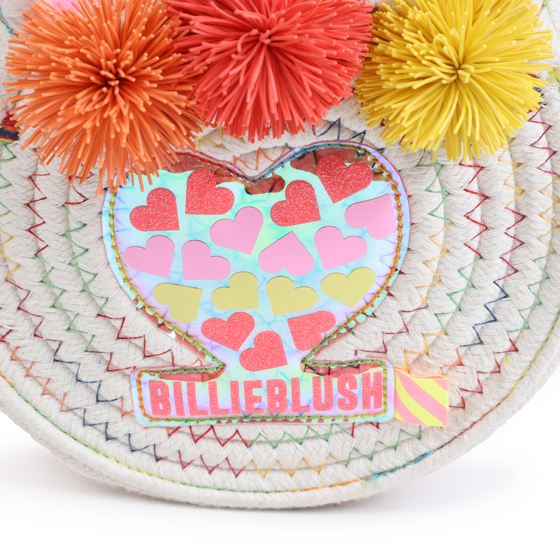 Runde, mehrfarbige Handtasche BILLIEBLUSH 
                        GIRL