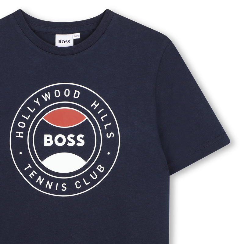 KURZ&Auml;RMELIGES T-SHIRT BOSS 
                        BOY
