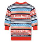 Jacquard-Strickkleid KENZO KIDS 
                    GIRL