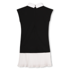 Kurz&auml;rmeliges kleid KARL LAGERFELD KIDS 
                    GIRL