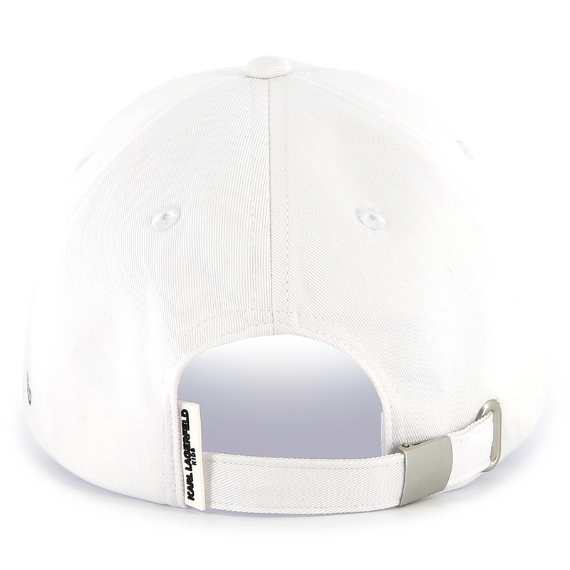 Verstellbare Cap mit Print KARL LAGERFELD KIDS 
                        GIRL