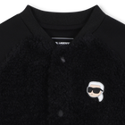 Cardigan aus zwei Materialien KARL LAGERFELD KIDS 
                    BOY
