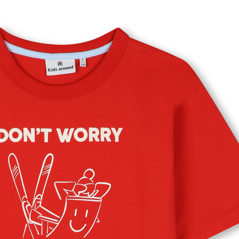 T-Shirt mit kurzen &Auml;rmeln KIDS AROUND 
                        BOY
