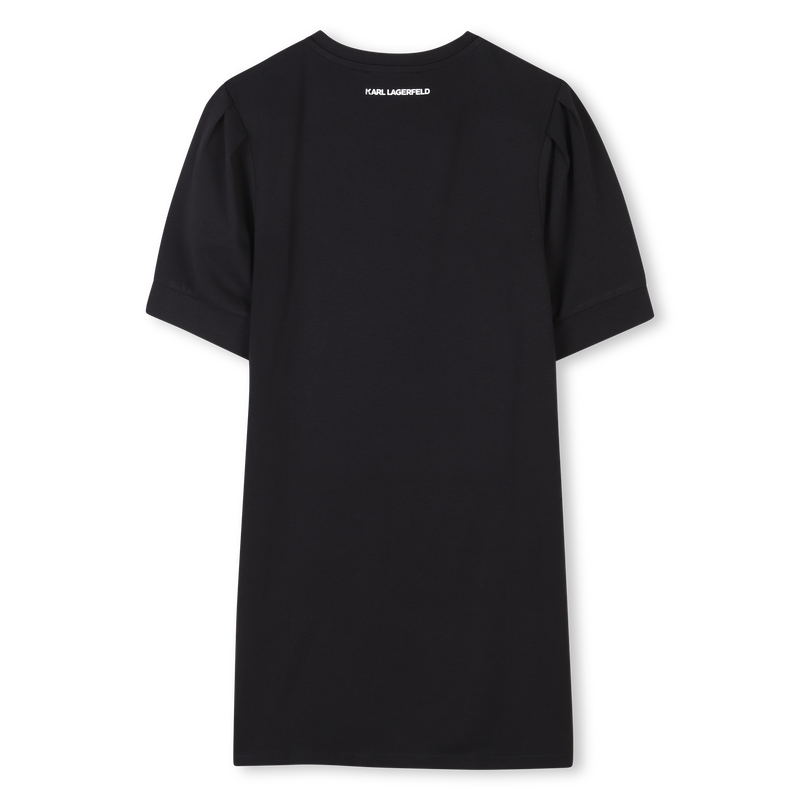 Kurzärmeliges Kleid KARL LAGERFELD KIDS 
                        GIRL