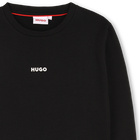 Sweatshirt mit Rundhalsausschnitt HUGO 
                    BOY