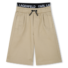 Twill-Bermudas KARL LAGERFELD KIDS 
                    BOY