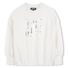 Sweatshirt mit ausgefallenen &auml;rmeln DKNY 
                    GIRL