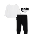 Set aus T-Shirt, Boxershorts und Schal KARL LAGERFELD KIDS 
                    BOY
