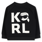 Cardigan aus zwei Materialien KARL LAGERFELD KIDS 
                    BOY