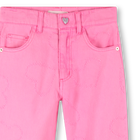 Hose aus Twill mit Herzen BILLIEBLUSH 
                    GIRL
