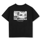Kurz&auml;rmeliges t-shirt KARL LAGERFELD KIDS 
                    BOY