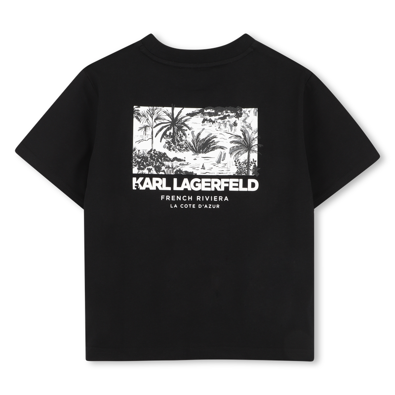 KURZ&Auml;RMELIGES T-SHIRT KARL LAGERFELD KIDS 
                        BOY