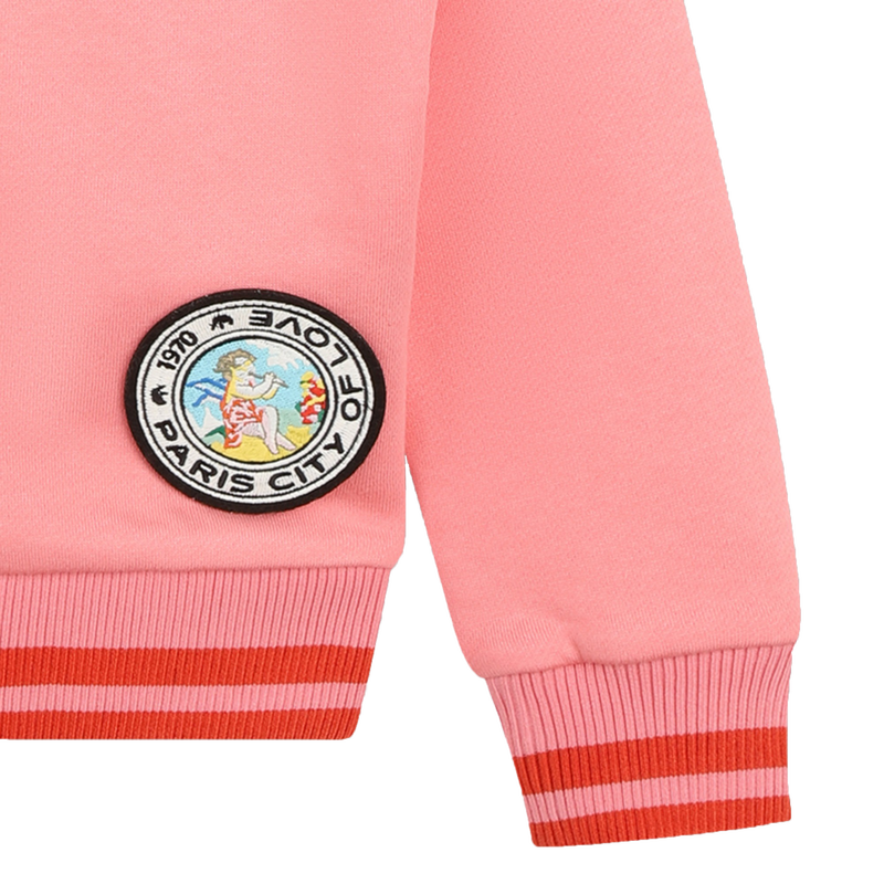 Sweatshirt mit Rei&szlig;verschluss KENZO KIDS 
                        GIRL