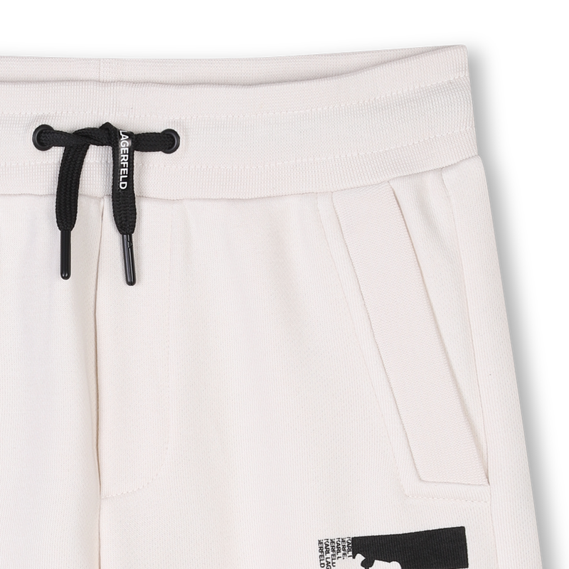 Stretch-Bermuda aus Baumwolle KARL LAGERFELD KIDS 
                        BOY