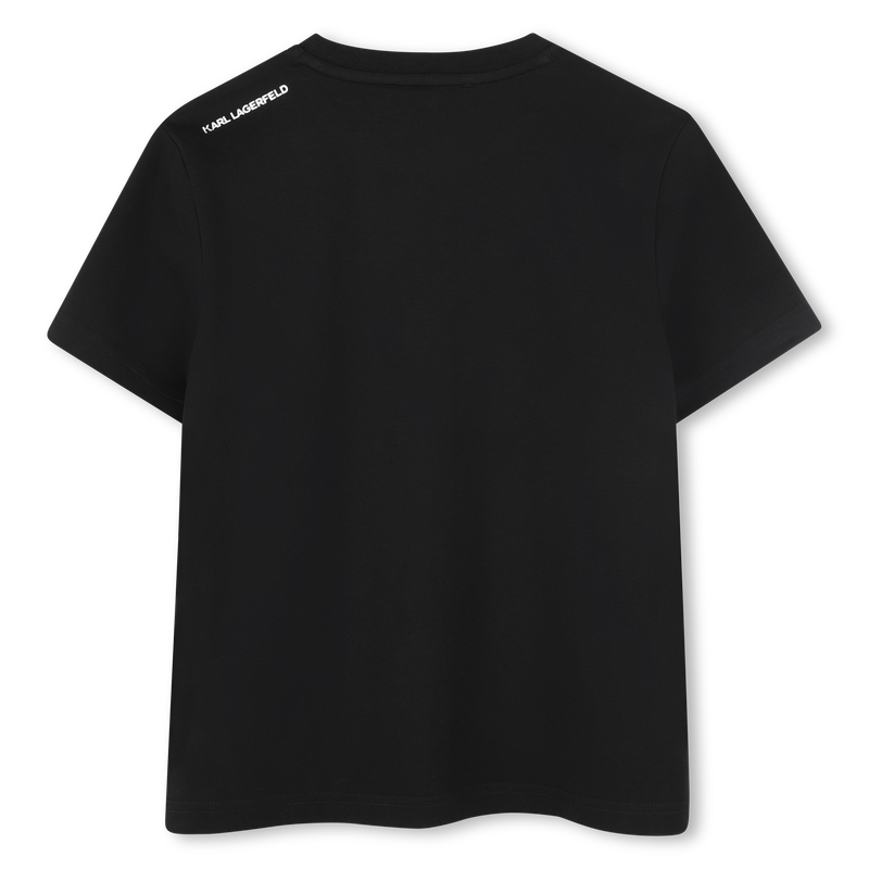 Kurzarm-T-Shirt KARL LAGERFELD KIDS 
                        BOY