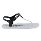 Sandalen mit verstellbaren riemen KARL LAGERFELD KIDS 
                    GIRL