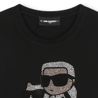 Langarm-T-Shirt KARL LAGERFELD KIDS 
                    GIRL