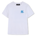 Kurz&auml;rmeliges t-shirt KARL LAGERFELD KIDS 
                    BOY