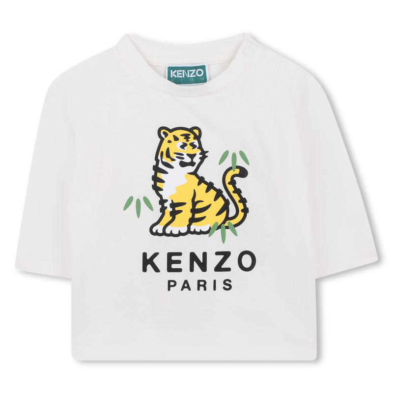 Lang&auml;rmeliges T-Shirt KENZO KIDS 
                        UNISEX