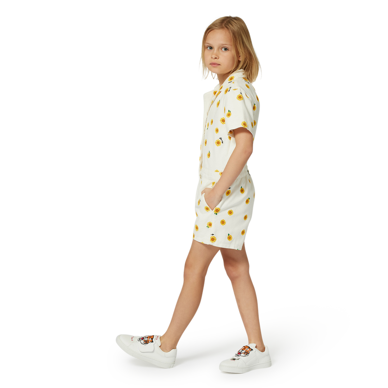 Playsuit aus Baumwolle KENZO KIDS 
                        GIRL