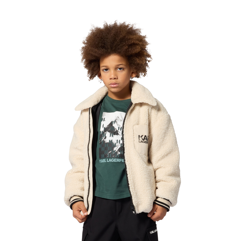 T-Shirt mit kurzen &Auml;rmeln KARL LAGERFELD KIDS 
                        BOY