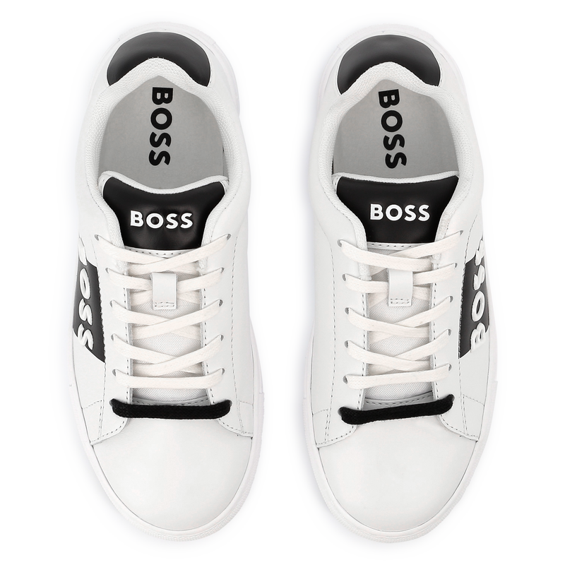 Ledersneaker zum Schn&uuml;ren BOSS 
                        BOY