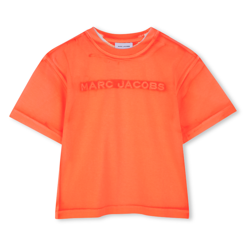 Baumwoll-T-Shirt mit Stickerei MARC JACOBS 
                        UNISEX