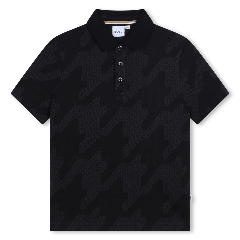 Kurz&auml;rmliges Poloshirt BOSS 
                        BOY