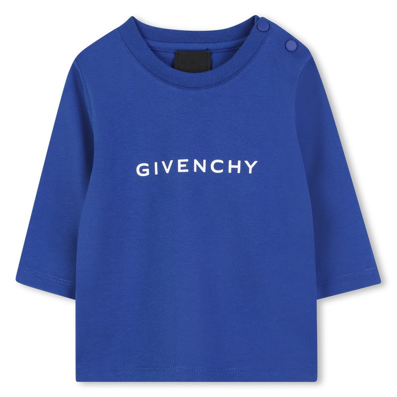 T-Shirt mit Druckknopfverschluss GIVENCHY 
                        BOY