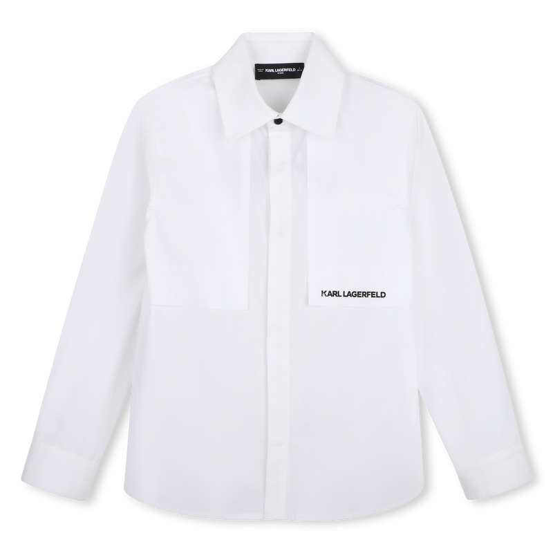 Langarmhemd KARL LAGERFELD KIDS 
                        BOY