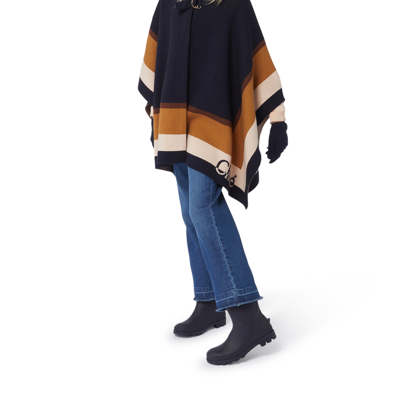 Cape mit mehrfarbigen Streifen CHLOE 
                        GIRL