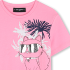 Kurz&auml;rmeliges t-shirt KARL LAGERFELD KIDS 
                    GIRL