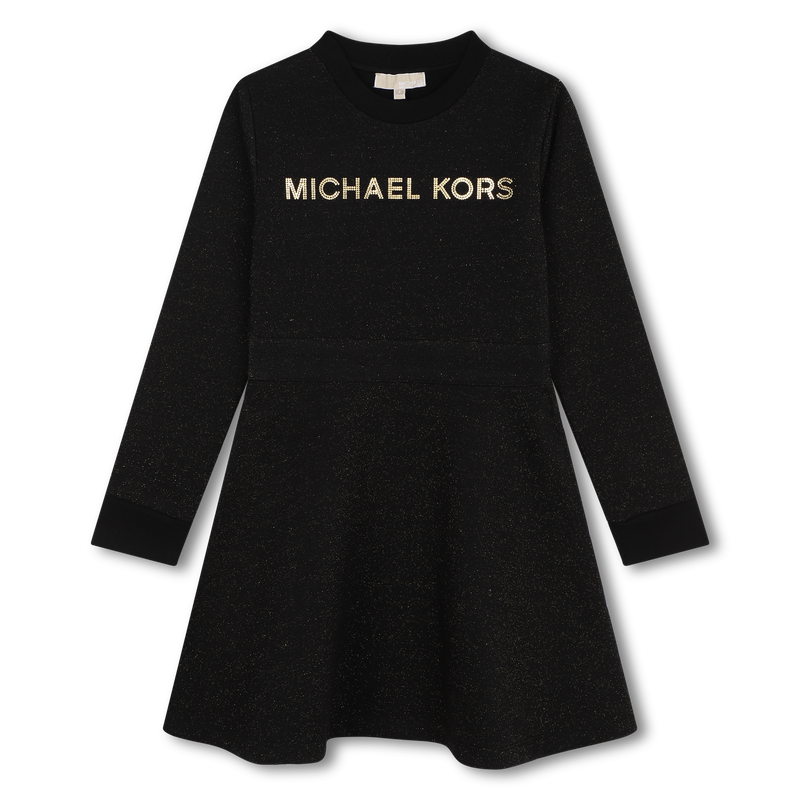 Glitzerndes Langarm-Kleid MICHAEL KORS 
                        GIRL