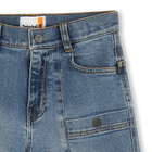 Verstellbare Jeansbermudas TIMBERLAND 
                    BOY