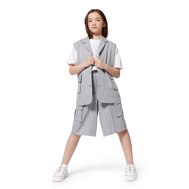 Kurzarm-T-Shirt aus Baumwolle DKNY 
                        GIRL