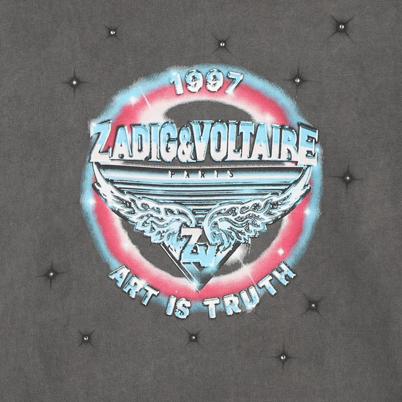 Kurzarm-T-Shirt ZADIG & VOLTAIRE 
                        GIRL