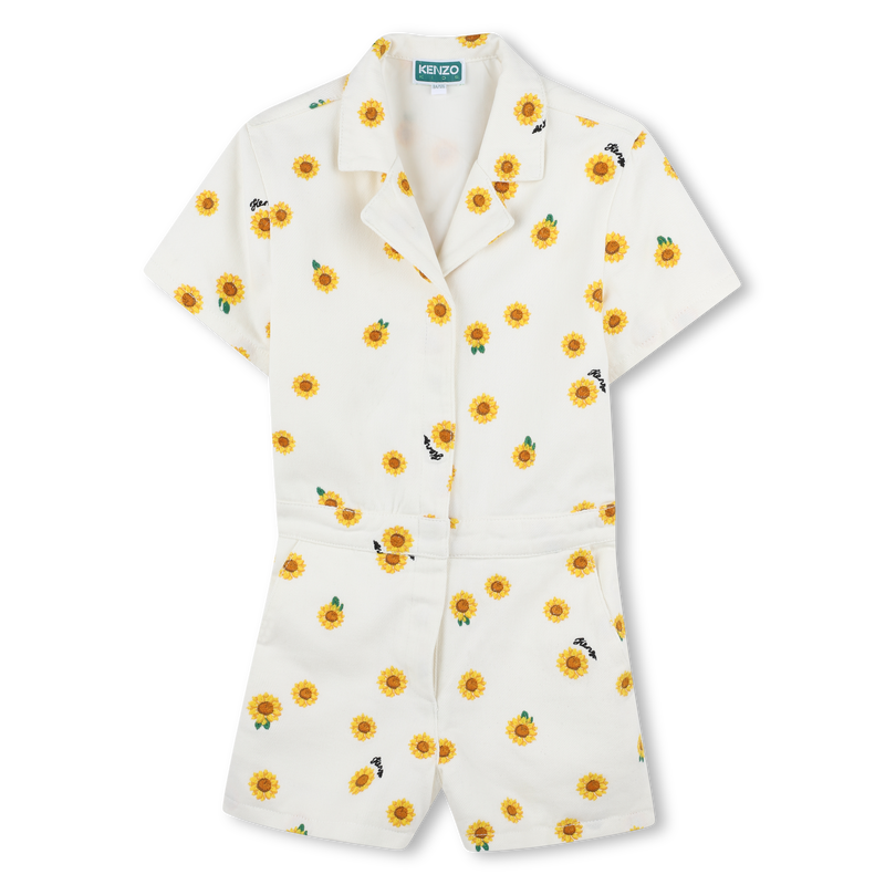 Playsuit aus Baumwolle KENZO KIDS 
                        GIRL