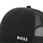 Perforierte kappe auf der r&uuml;ckseite BOSS 
                    BOY