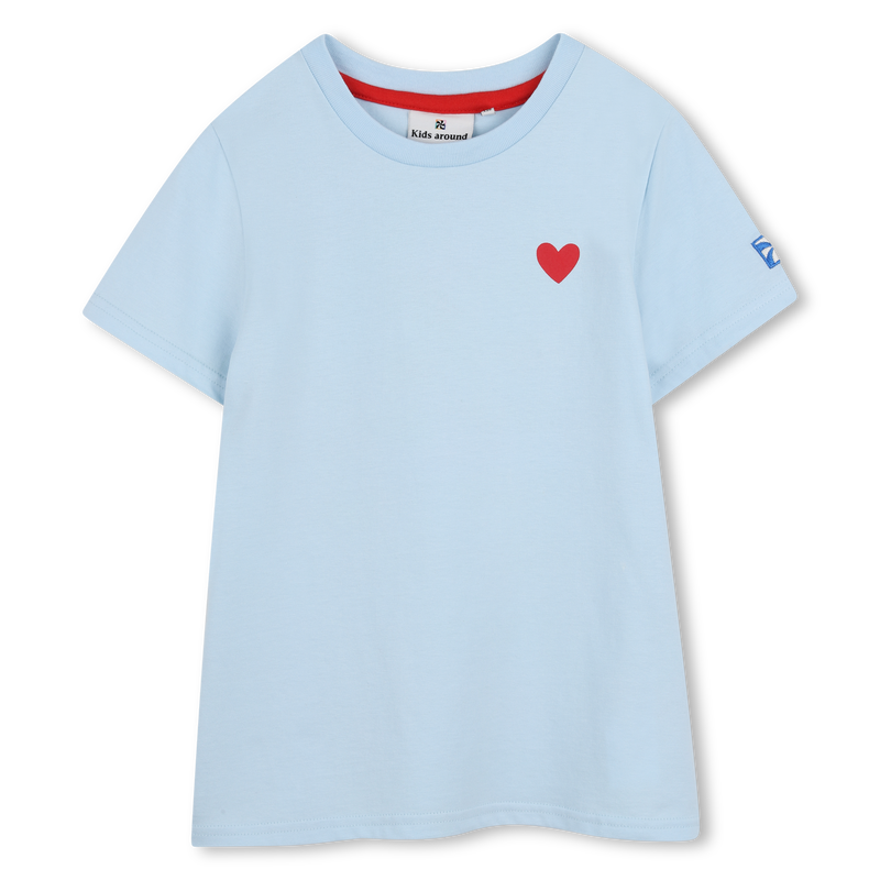 T-Shirt mit kurzen &Auml;rmeln KIDS AROUND 
                        GIRL