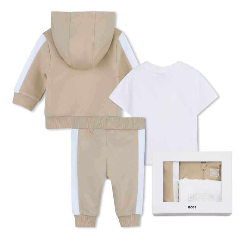 STRICKJACKE + HOSE + T-SHIRT-SET BOSS 
                        BOY