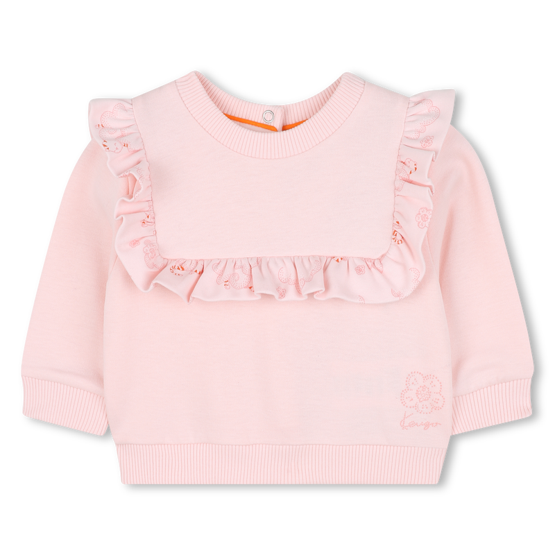 Set aus Sweatshirt + Hose KENZO KIDS 
                        GIRL